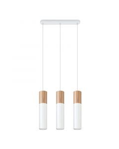Aluminium pendant light brown, Francesca