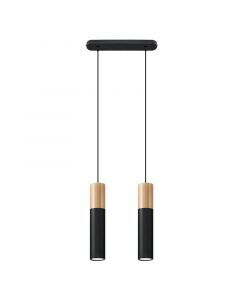 Aluminium pendant light brown, Francesca