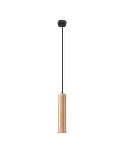 Wood pendant light brown, Francina