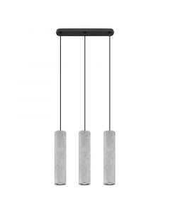 Concrete pendant light grey, Feyza