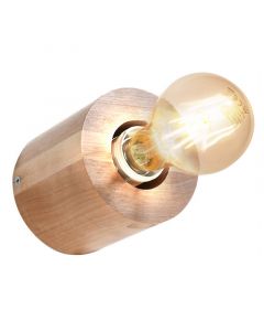 Wood wall spotlight brown, Anela