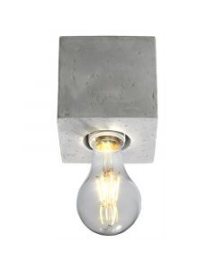 Concrete surface mounted downlight grey, Anniko