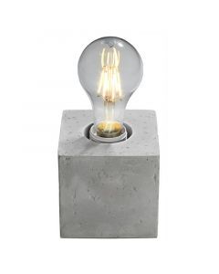 Concrete table lamp grey, Anniko