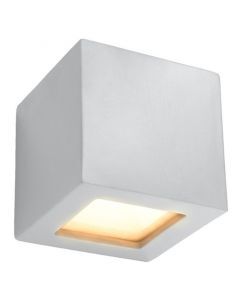 Glass up down wall light grey, Caitlin
