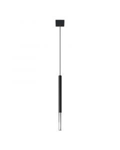 Aluminium pendant light chrome, Ilonca