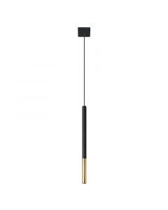 Aluminium pendant light gold, Ilonca