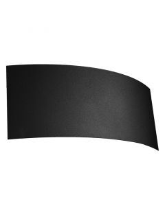 Aluminium up down wall light black, Jorgo