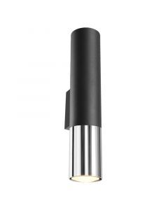 Aluminium up down wall light chrome, Hediye