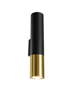 Aluminium up down wall light gold, Hediye