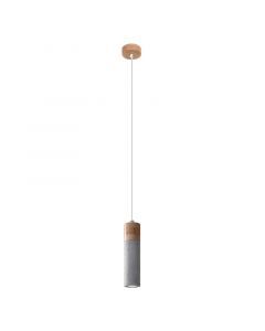 Concrete pendant light brown, Ferron
