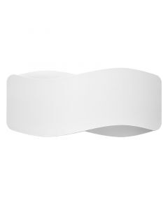 Aluminium up down wall light white, Keely