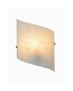 White wall light design, Anna