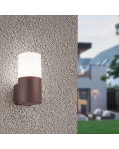 Rust Coloured outdoor light modern, Fjelso, IP44