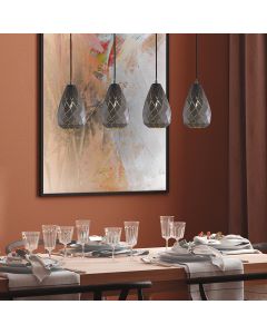 Anthracite pendant light modern, Esrum