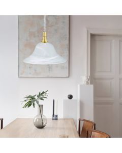 Brass pendant light design, Aurora