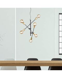 Black pendant light modern, Kyan