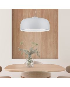 White pendant light modern, Alnon