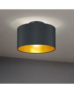 Black flush ceiling light modern, Jeany