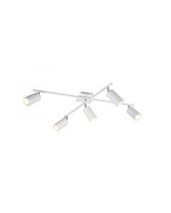 White flush ceiling light modern, Kaso