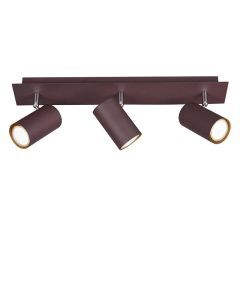 Rust Coloured ceiling spotlight modern, Kaso