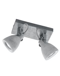 Concrete ceiling spotlight grey, Lamija