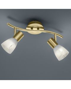 Brass ceiling spotlight modern, Gustav