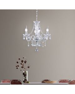Transparent chandelier classic, Pedra