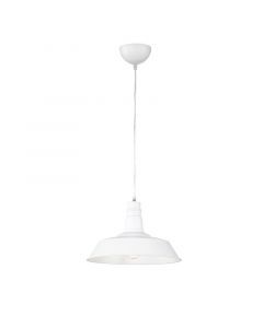 White pendant light industrial, Yanaisha