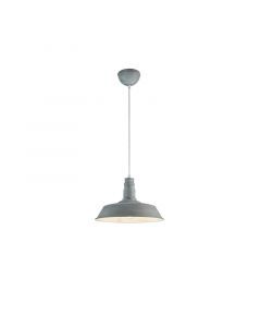 Grey pendant light industrial, Yanaisha
