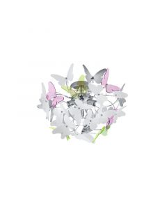 Chrome kid's ceiling light design, Gedser