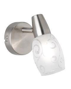 Nickel wall spotlight classic, Venya