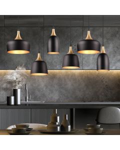 Black pendant light modern, Declan