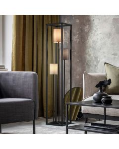 Black floor lamp modern, Gilano