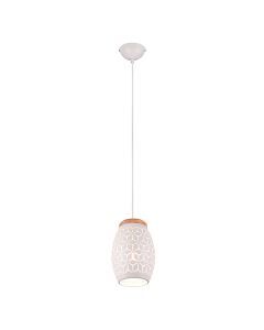 White pendant light modern, Delana