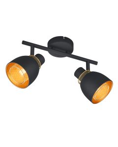 Black ceiling spotlight modern, Sylvano