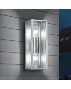 Grey outdoor light industrial, Sanna, IP44
