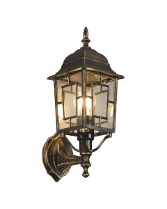 Rust Coloured outdoor light classic, Viyan, IP23