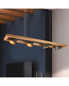 Nickel pendant light vintage, Keira