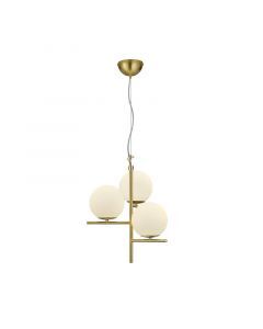 Brass dining table hanging lamp modern, Silkis