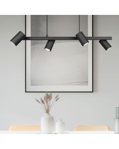 Black pendant light modern, Kaso