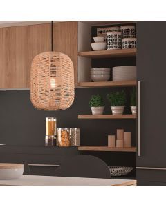 Black pendant light vintage, Elham