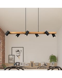 Black pendant light modern, Kaso