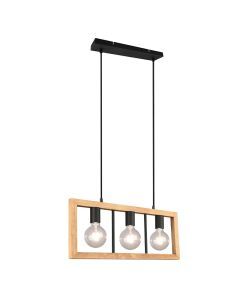 Black pendant light vintage, Rafiq