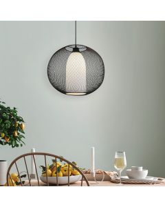Black pendant light modern, Mariko