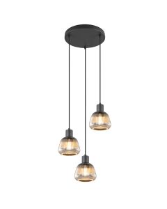 Black pendant light modern, Meriem