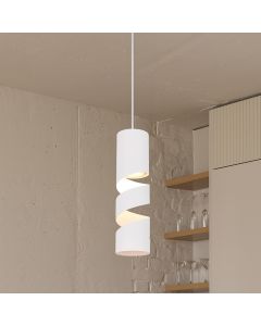 White pendant light design, Marouan