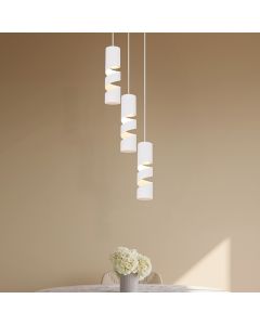White pendant light design, Marouan