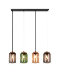 Multicoloured pendant light design, Tasniem