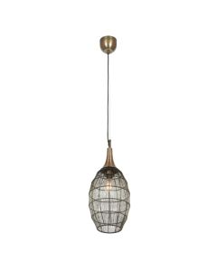 Bronze pendant light rustic, Rins