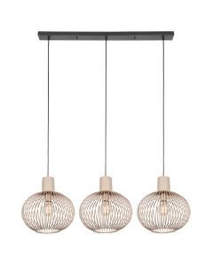 Beige pendant light industrial, Gjalt
